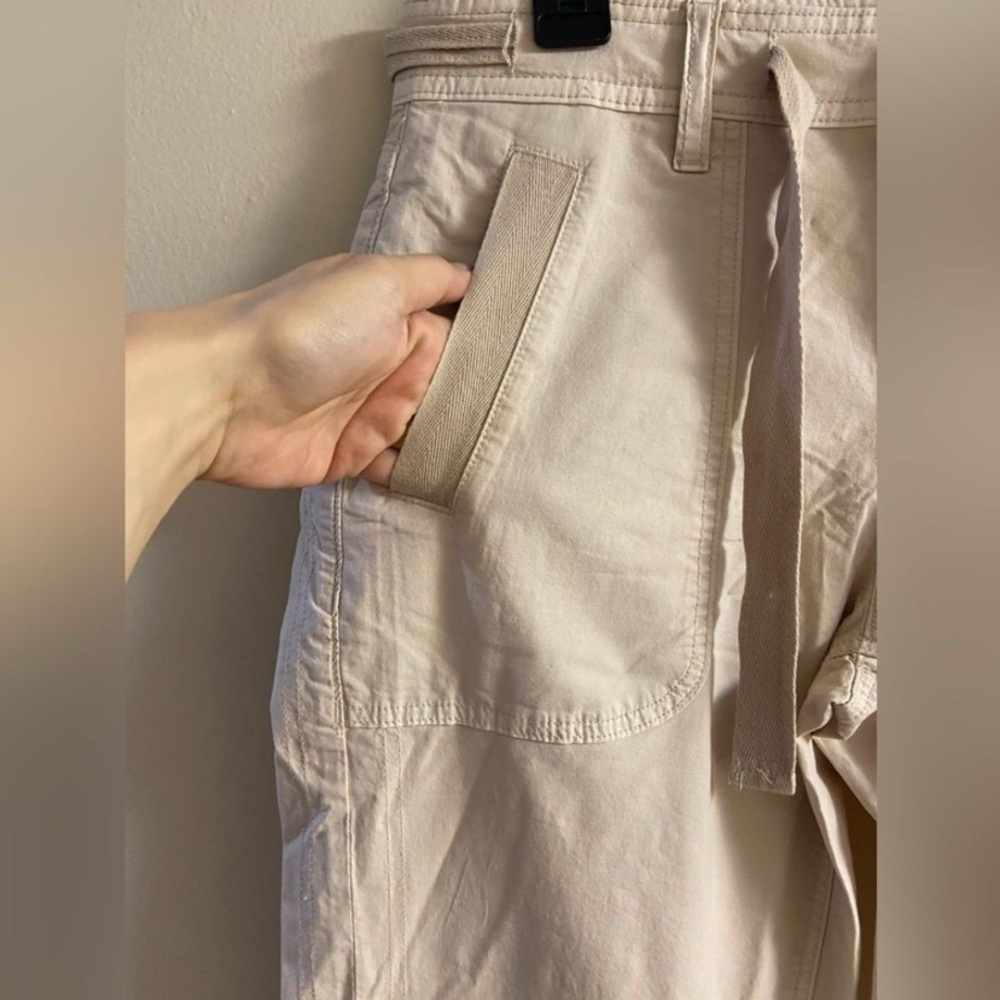 American Eagle Outfitters Cream low rise flare Pants 28W NWT - Picture 6 of 8